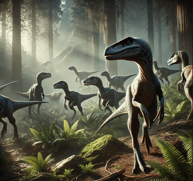 Manada de Velociraptors