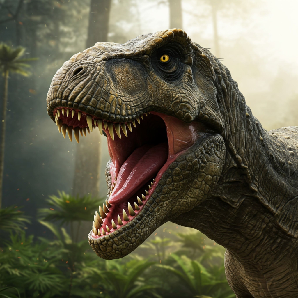Cabeza de T-Rex