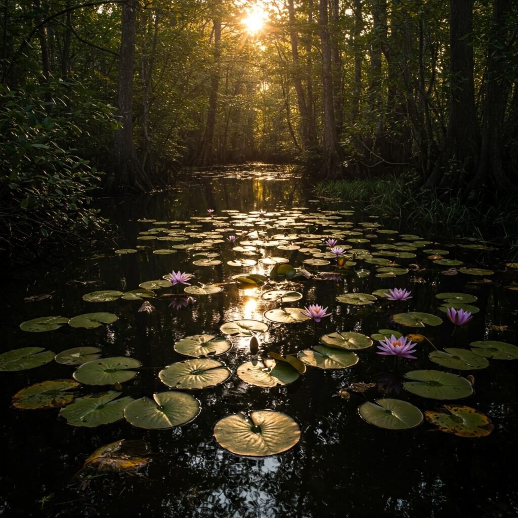 Plantas acuáticas del período Cretácico.