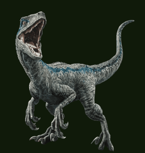 Imagen de un Velociraptor de la saga Jurassic Park.